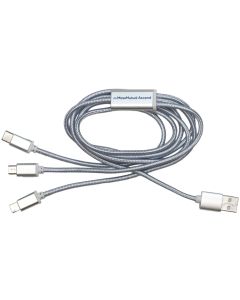 Realm 3-in-1 Long Charging Cable
